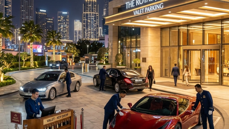 dubai valet parking services samvalet parking